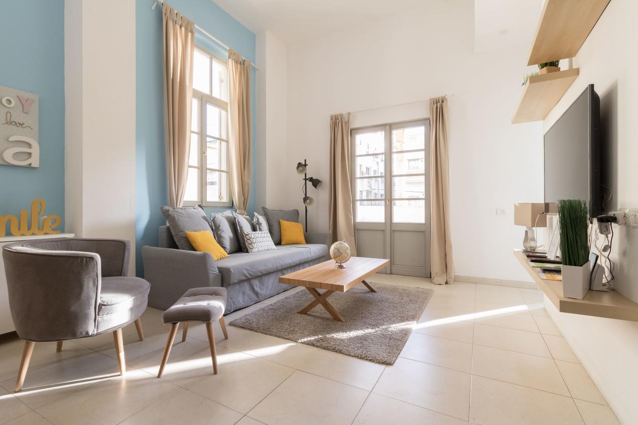 Sweethome26 Luxury Apt Sea View 50 Meters From The Beach Free Parking Тел Авив Екстериор снимка