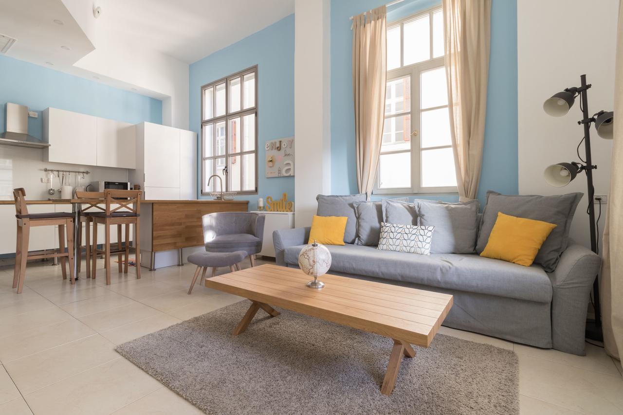 Sweethome26 Luxury Apt Sea View 50 Meters From The Beach Free Parking Тел Авив Екстериор снимка